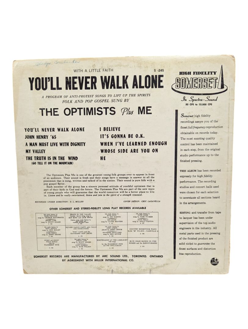 You'll Never Walk Alone LP