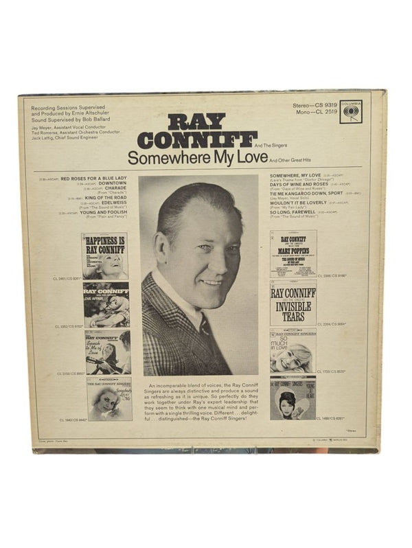 Somewhere My Love Ray Conniff LP