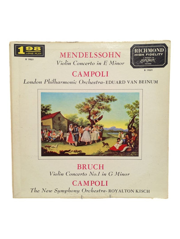 Mendelssohn Campoli Buch Campoli LP