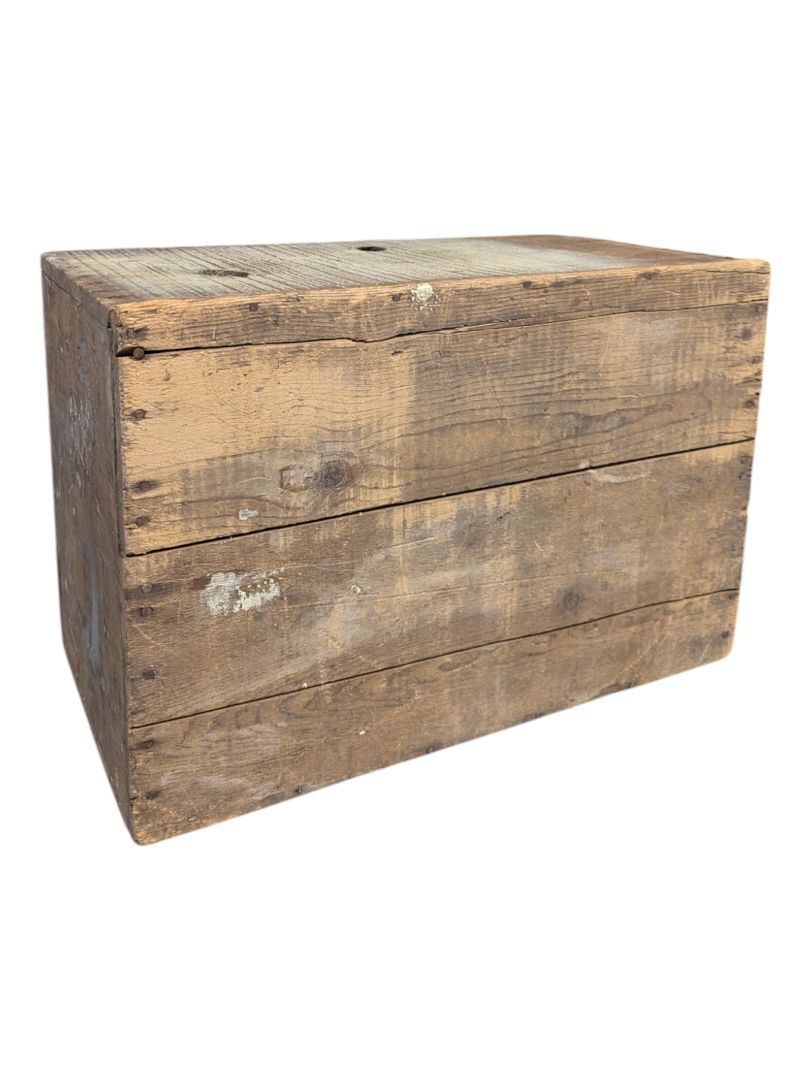 Antique Wooden Crate 20 1/2