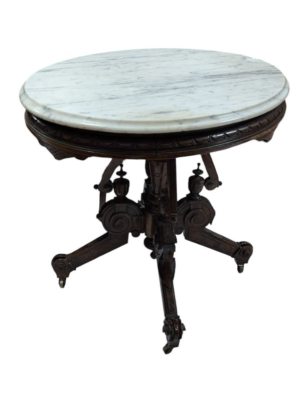 Antique Oval Parlour Table 34" x 25" x 29 1/2"
