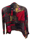 Red and Brown Neuva Blazer Size 4