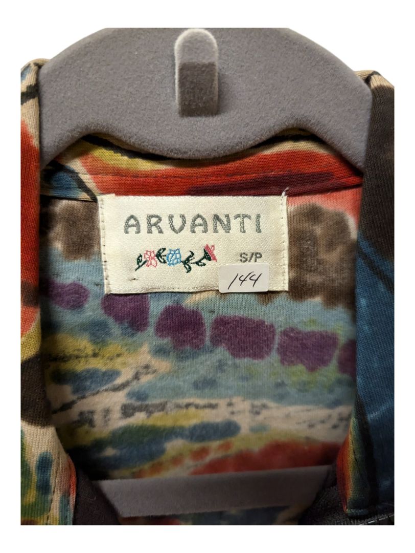 Abstract Colourful Arvanti Sweat Shirt Size Small