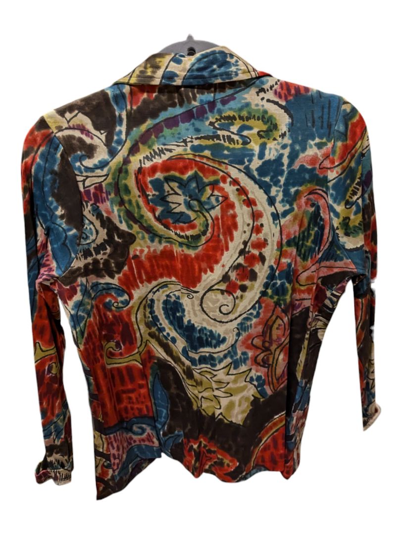 Abstract Colourful Arvanti Sweat Shirt Size Small