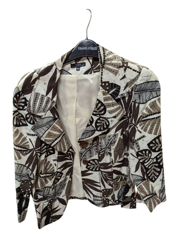 Brown Leaf VEX Collection Blazer Size 38