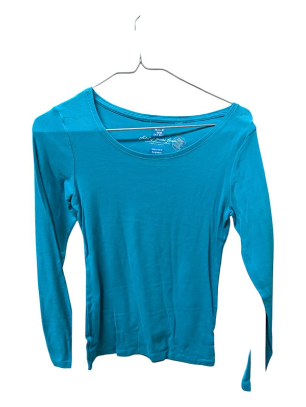 Bright Blue Label of Graded Goods Long Sleave Size Medium