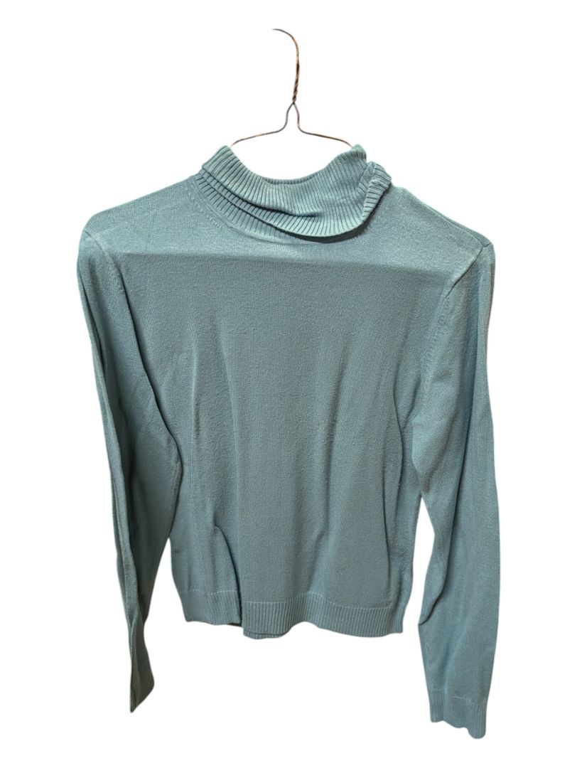 Soft Blue Tres You Turtleneck Sweater Size Small