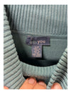 Soft Blue Tres You Turtleneck Sweater Size Small