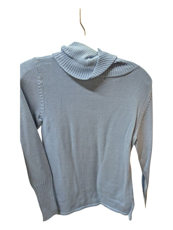 Light Blue Ingenuity Turtleneck Sweater Size Small