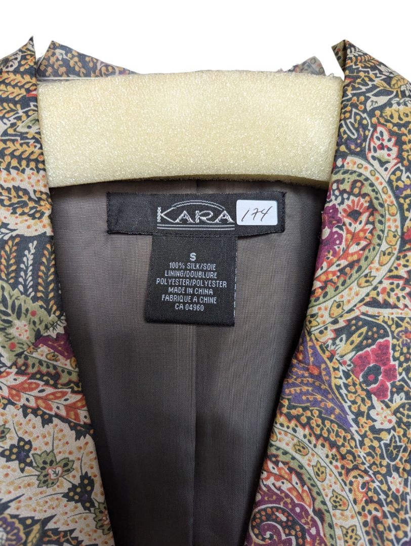 Paisley Kara Blazer Size Small