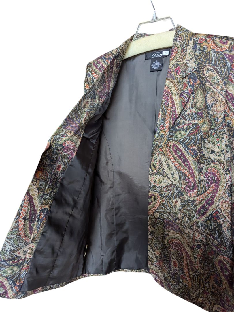 Paisley Kara Blazer Size Small