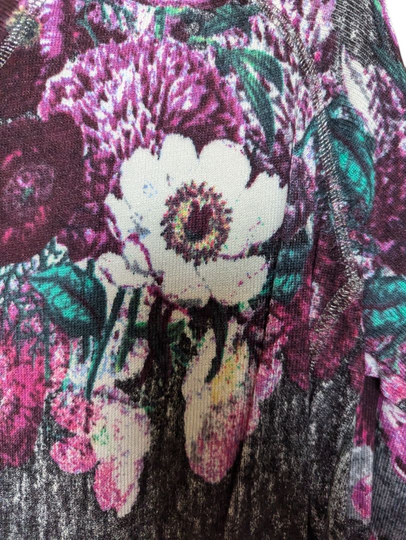 Purple and Grey Leo & Ugo Long Sleave Size 3