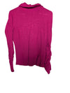 Pink Orly Quarter Button Sweater Size Small
