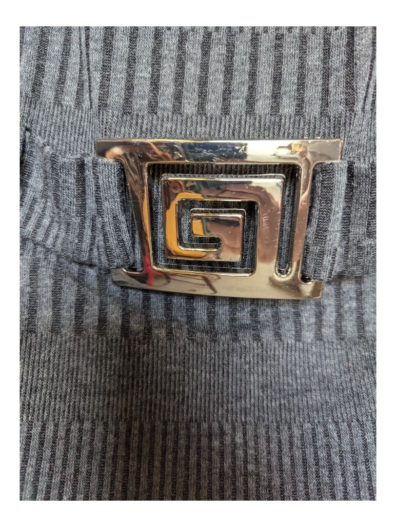 Grey Frank Lyman Cowl neck Sweater Size 4