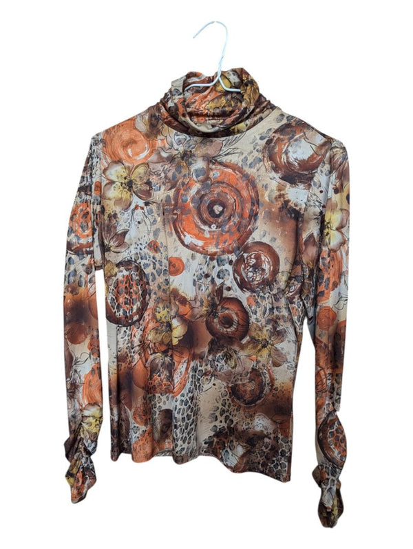 Amber Motif Ingenuity Turtleneck Shirt Size Small