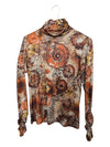 Amber Motif Ingenuity Turtleneck Shirt Size Small