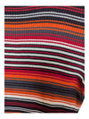 Orange and Grey Stripped Parkhurst Turtleneck Sweater Size Small