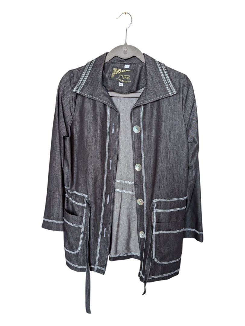 Grey Judy Joannou Jacket Size xs