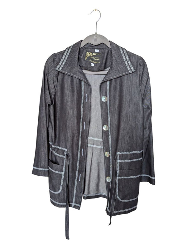 Grey Judy Joannou Jacket Size xs