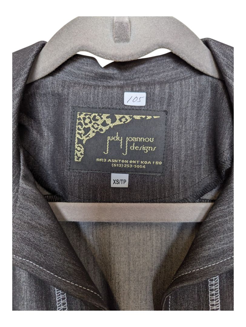 Grey Judy Joannou Jacket Size xs