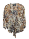 Cheetah Print Judy Joannou Wrap Size xs