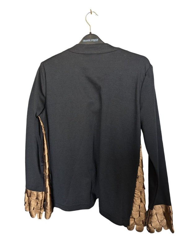 Metalic Scale Judy Joannou Zip-up Size Small
