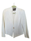 White Snake Skin Paterned Judy Joannou Blazer Size 8