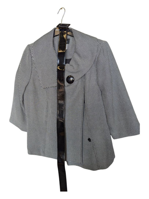 Grey Nueva Pea Coat with Belt Size 4