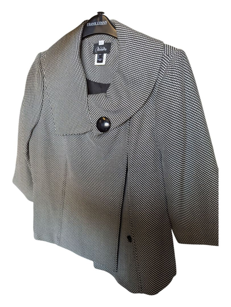 Grey Nueva Pea Coat with Belt Size 4