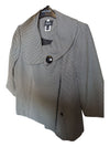 Grey Nueva Pea Coat with Belt Size 4