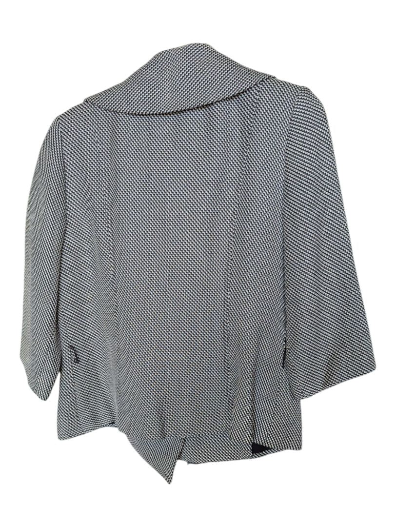 Grey Nueva Pea Coat with Belt Size 4