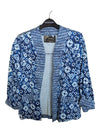 Blue and White Judy Joannou Jacket Size xs