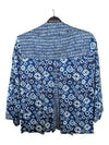 Blue and White Judy Joannou Jacket Size xs