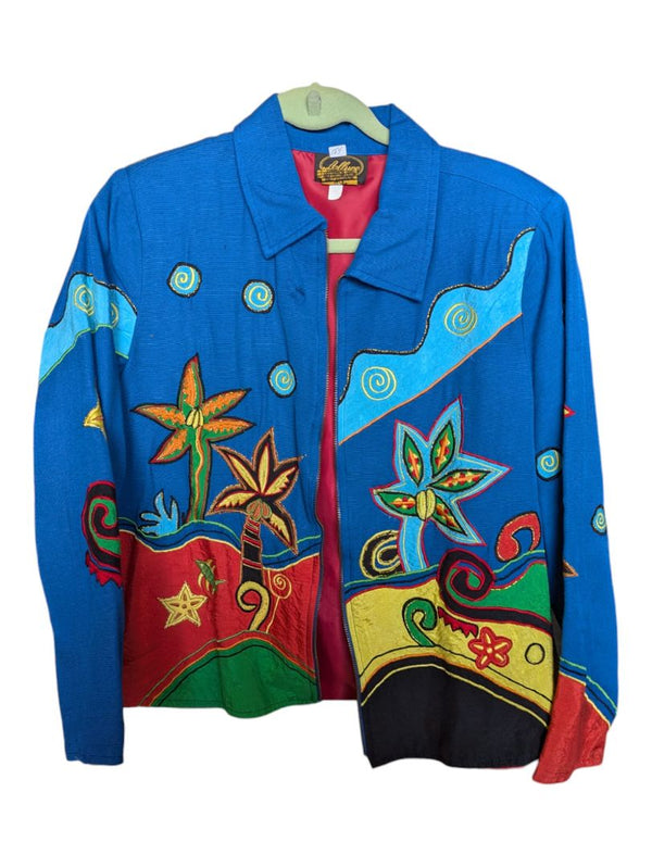 Colourful Design Allure Jacket Size Small