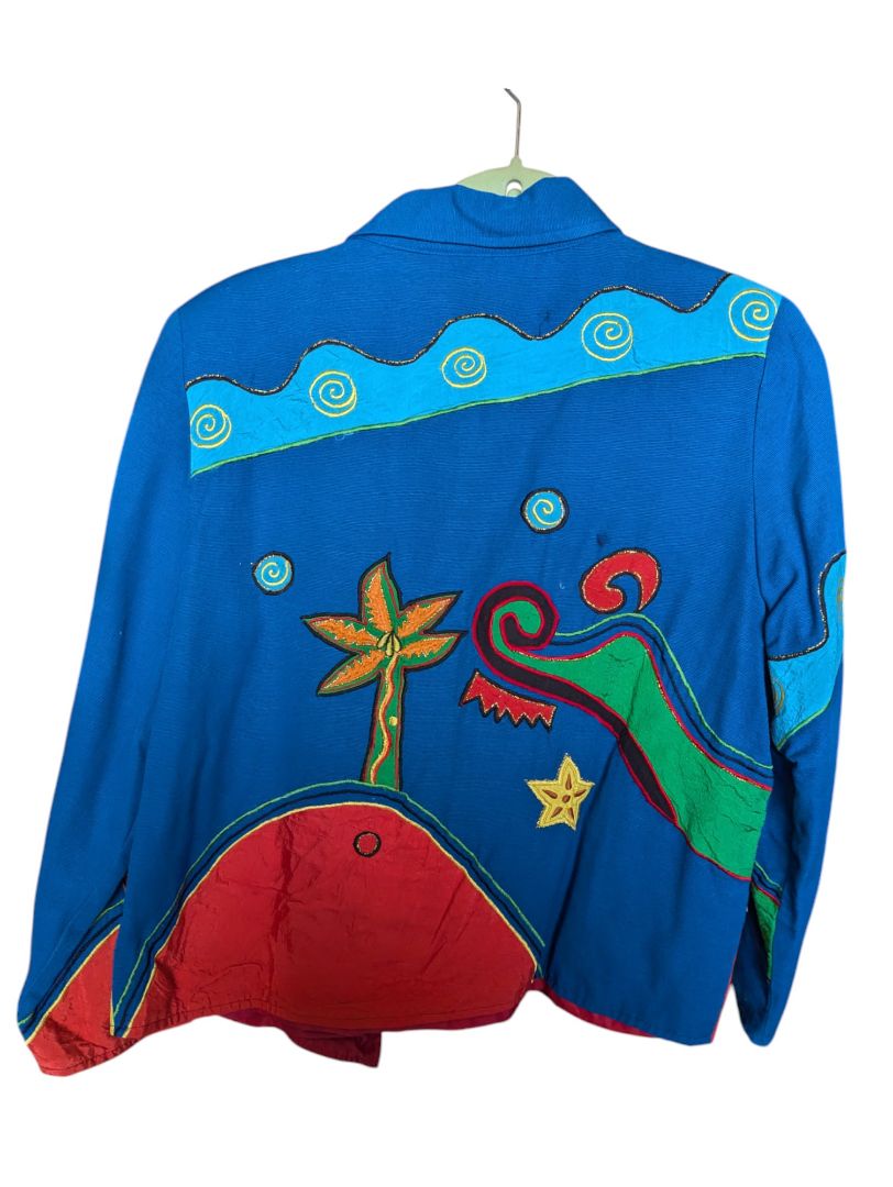 Colourful Design Allure Jacket Size Small