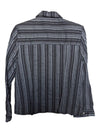 Grey Stripped Selene Button-Up Size 7/8