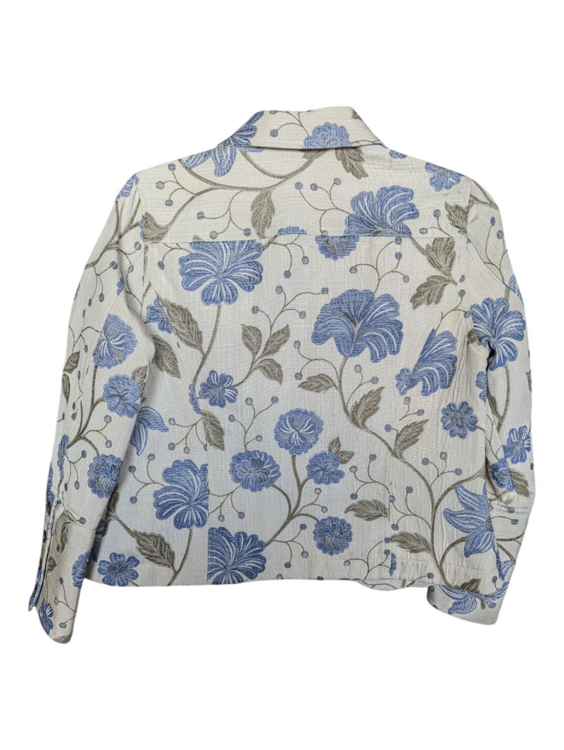 Blue Flower Y Size 4 Jacket