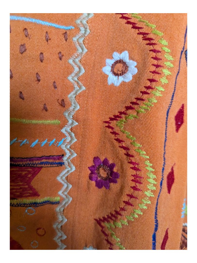 Orange Colourful Parsley & Sage Blazer Size M