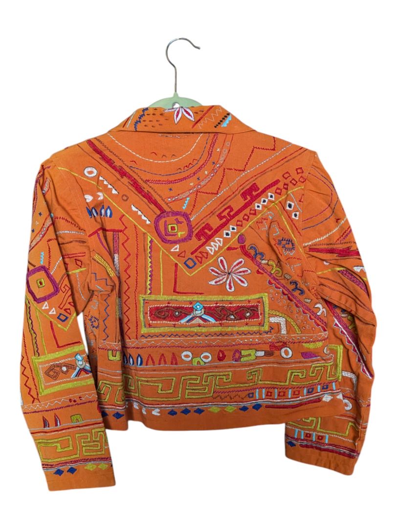 Orange Colourful Parsley & Sage Blazer Size M