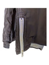 Black Lined Jacket with Zippers Spanner Size 6