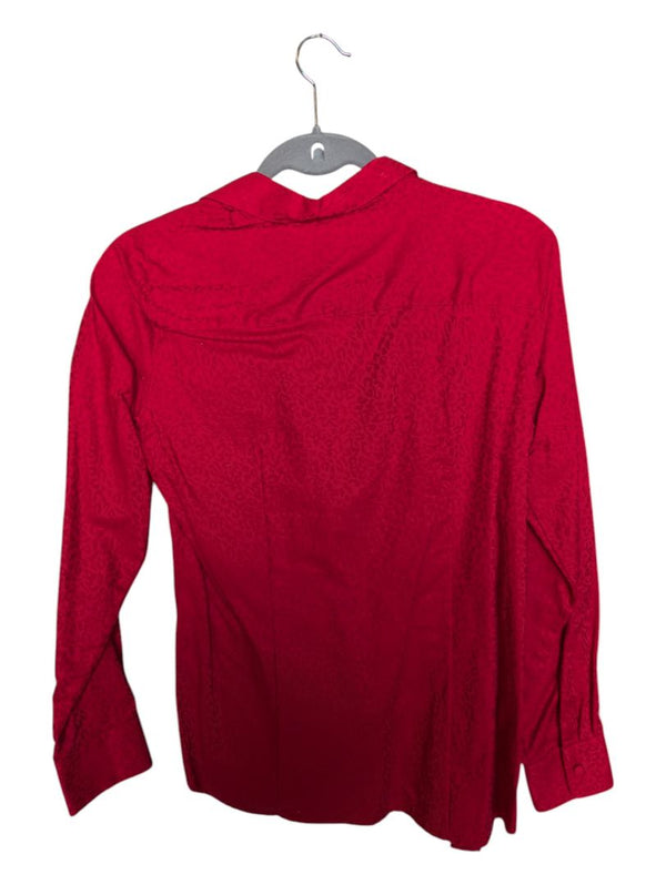 Scarlet Red Shirt Foxcroft Size 6