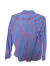 Blue and Red Lined Shirt Foxcroft Size 4