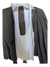 Brown Jacket with White Tank Bella Anoie