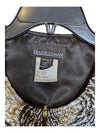 Golden and Black Swirl Pattered Jacket Frank Lyman Size 10