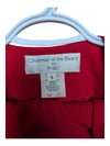 Red Bottom-up Short Sleeves Jacket Chairman of the Board Size 8