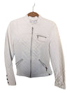 White Jacket with Zippers Ricki's