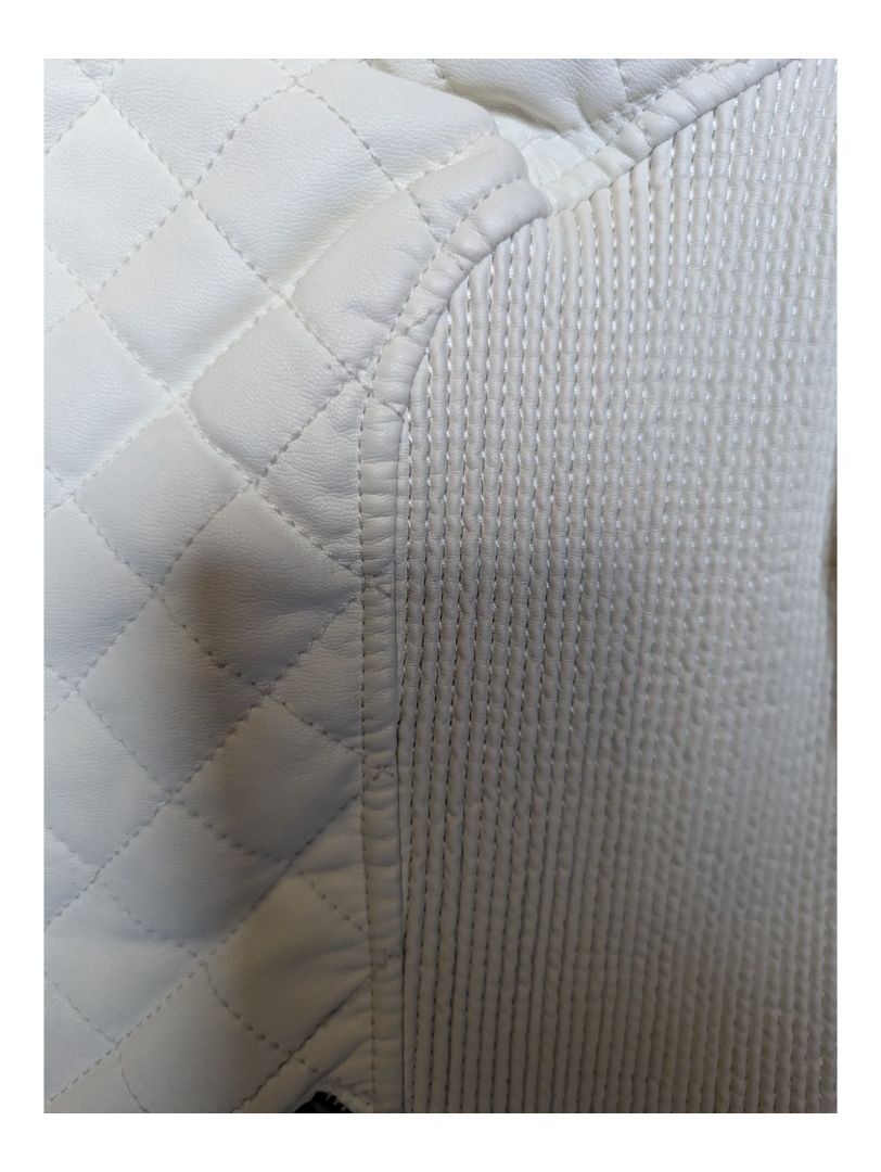 White Jacket with Zippers Ricki's
