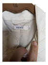 White Jacket with Zippers Ricki's