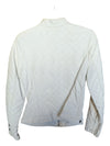 White Jacket with Zippers Ricki's
