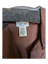 Brown Button-up Short Sleeve CheroKee Size M